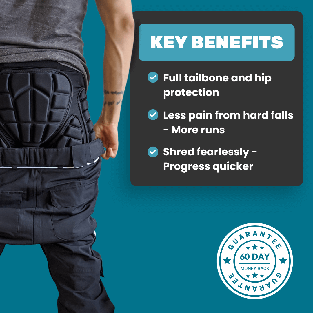 Snowboard und Ski Impact Shorts (Sturzhose)